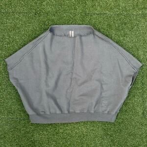 Rick Owens DRKSHDW Distressed Cropped Pullover Crewneck